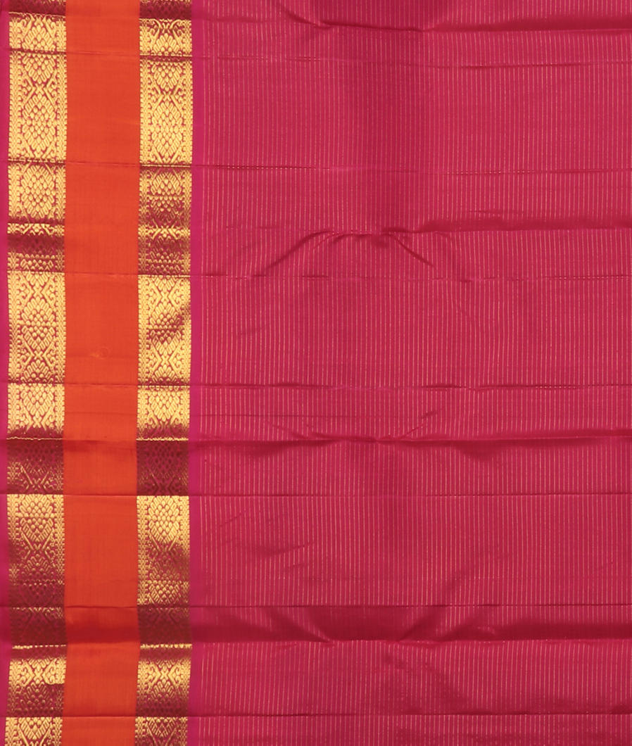 Blue Handwoven Kanjivaram Silk Saree T4191643