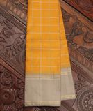 Yellow Handwoven Kanjivaram Silk Saree T4186801