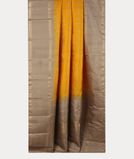 Yellow Handwoven Kanjivaram Silk Saree T4186802