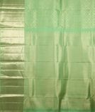 Green Handwoven Kanjivaram Silk Saree T3323924