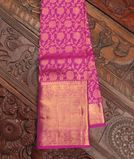 Purple Handwoven Kanjivaram Silk Saree T2053971