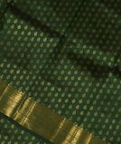 Green Handwoven Kanjivaram Silk Dupatta T3064111