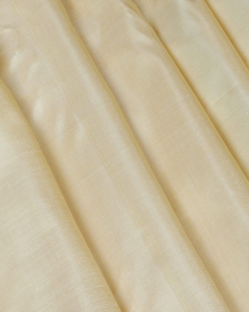 Cream Gadwal Silk Saree T4192484