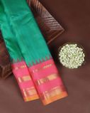 Green Gadwal Silk Saree T4188841
