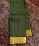 Green Handwoven Kanjivaram Silk Saree T4191381