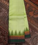 Green Handwoven Kanjivaram Silk Saree T4187251