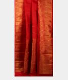 Red Hanwoven Kanjivaram Silk Saree T4124142