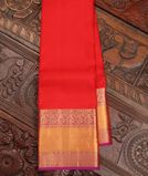 Red Soft Silk Saree T2554911