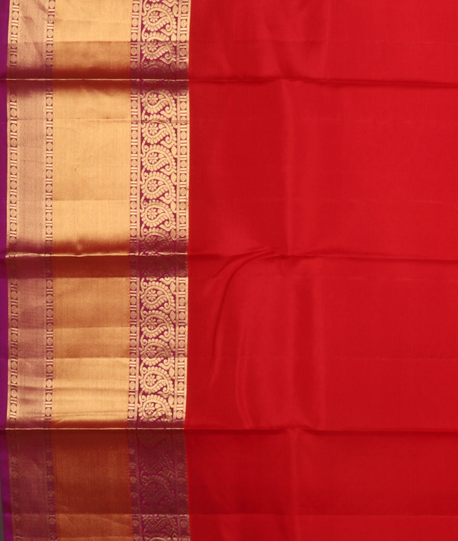 Red Soft Silk Saree T2554913