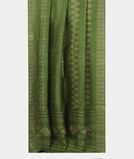Green Tussar Printed Saree T4158592