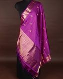 Violet Handwoven Kanjivaram Silk Dupatta T4198721
