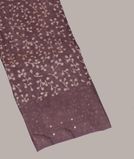 Purple Tissue Tussar Printed Saree T4174281