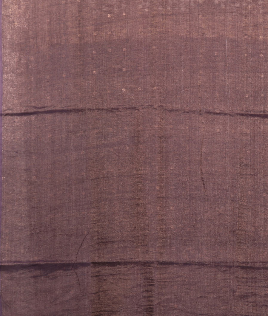 Purple Tissue Tussar Printed Saree T4174283