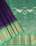 Purple Gadwal Silk Saree T4194612