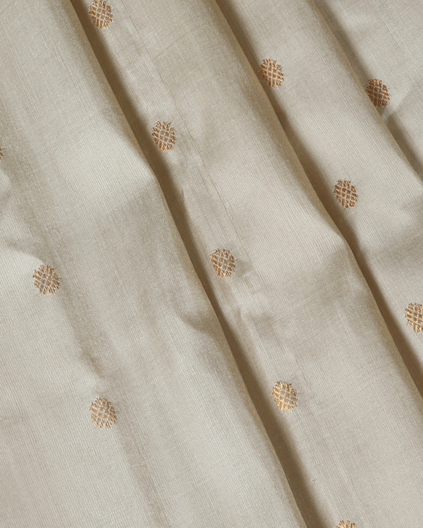 Grey Gadwal Silk Saree T4192674