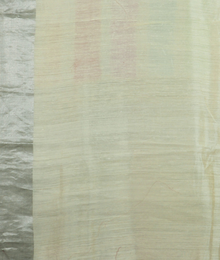 Multicolour Tussar Printed Saree T3873043