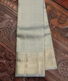 Grey Handwoven Kanjivaram Silk Saree T4181161