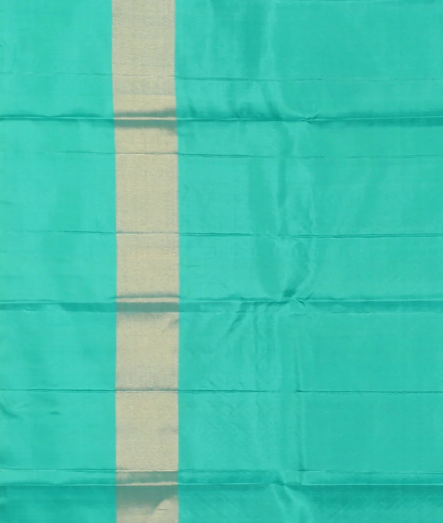 Peacock Green Soft Silk Saree T3860573