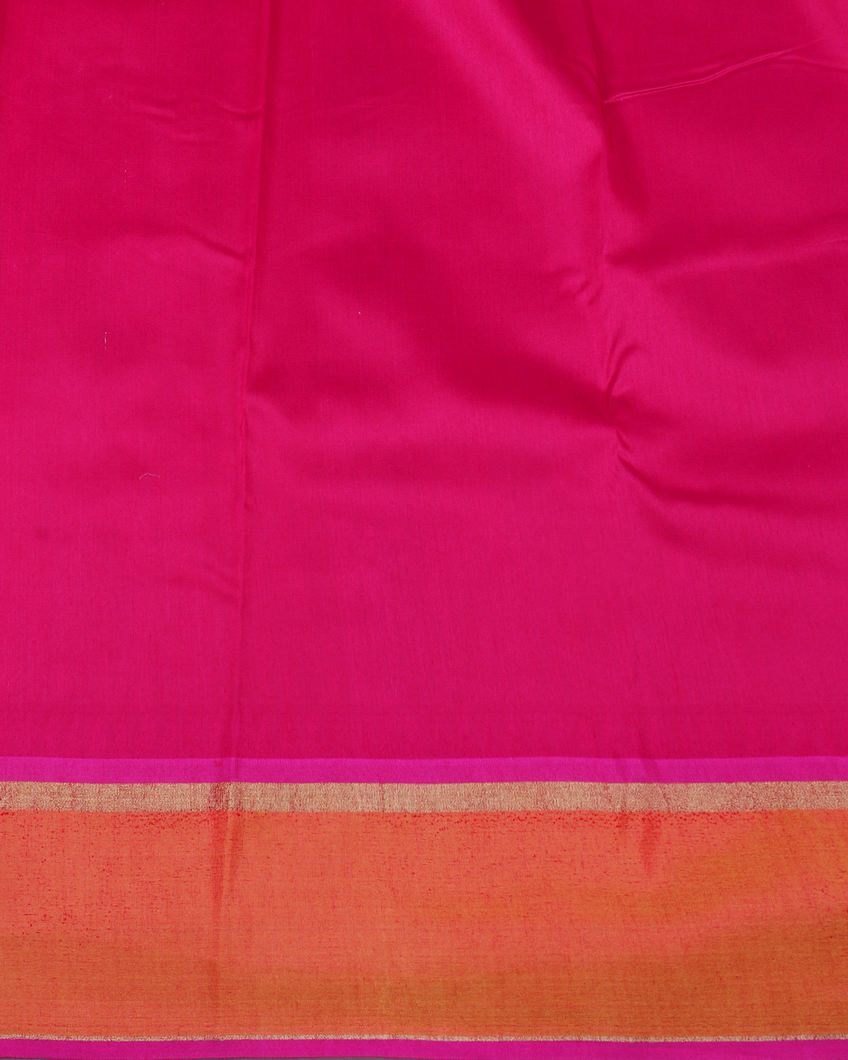 Yellow Printed Soft Silk Saree T4214593