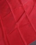 Red Printed Satin Crepe Silk Saree T4218173