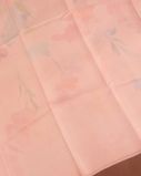 Pink Printed Satin Crepe Silk Saree T4218133