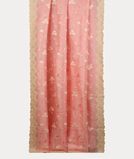 Pink Kora Organza Embroidery Saree T3811592