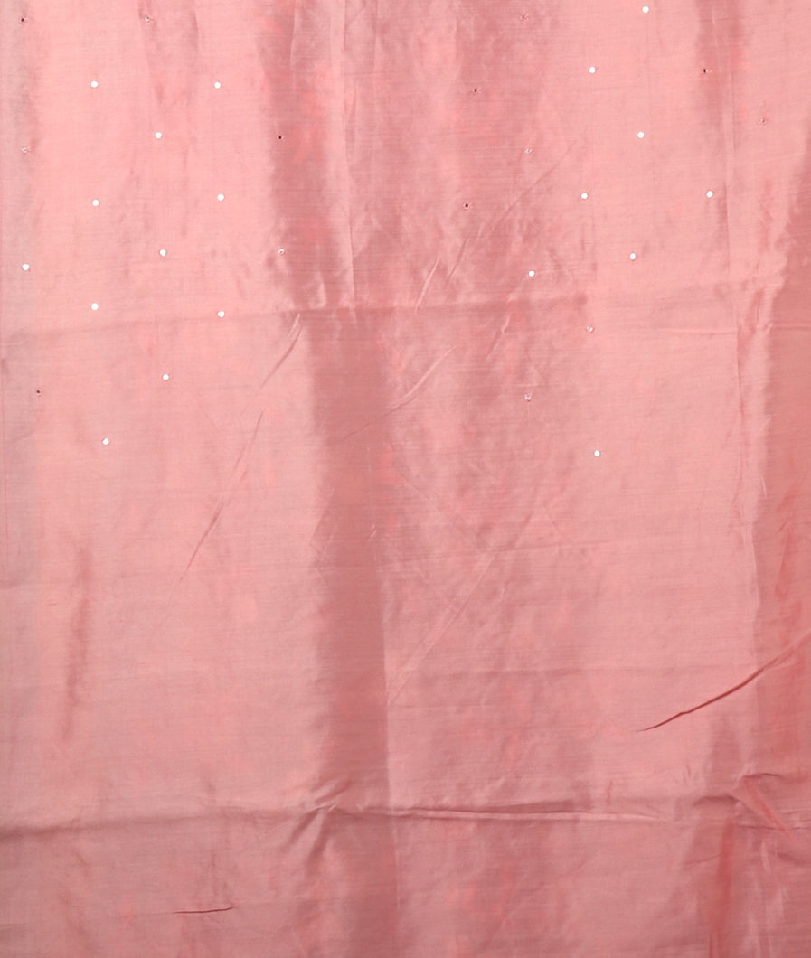 Pink Kora Organza Embroidery Saree T3811593