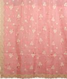 Pink Kora Organza Embroidery Saree T3811594