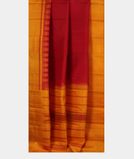 Red Handwoven Kanjivaram Silk Saree T2439972