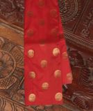 Red Handwoven Kanjivaram Silk Saree T2739201