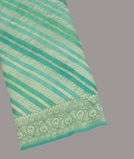 Green Banaras Georgette Silk Saree T3552601