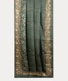 Green Tussar Embroidery Saree T3997692