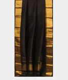 Black Handwoven Kanjivaram Silk Saree T2390962