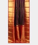 Purple Handwoven Kanjivaram Silk Saree T3077472