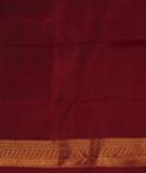 Burgundy Handwoven Kanjivaram Silk Saree T4072943