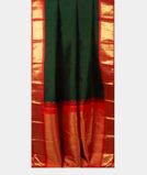 Green Handwoven Kanjivaram Silk Saree T4195192