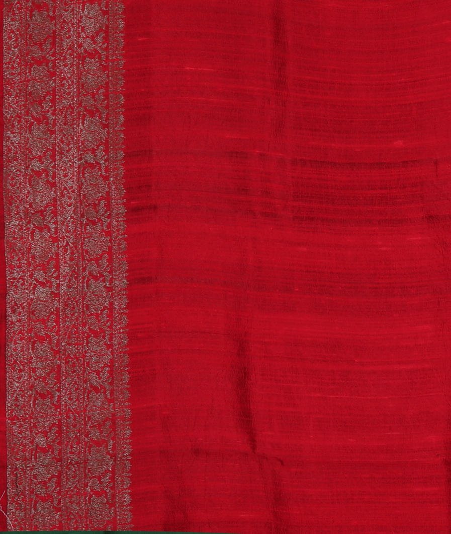 Green Banaras Tussar Saree T4022133