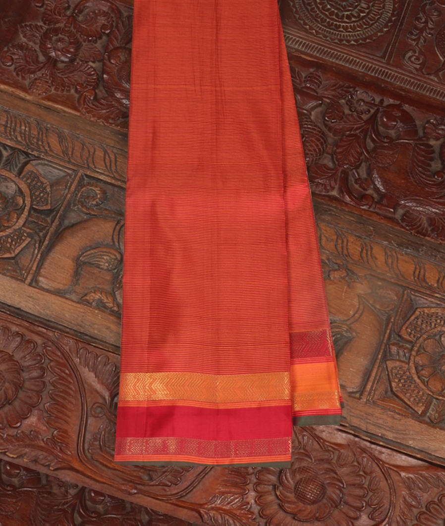Maroon Handwoven Kanjivaram Silk Saree T209762-image
