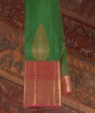 Green Handwoven Kanjivaram Silk Saree T3977011