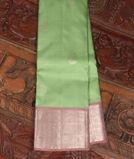 Green Handwoven Kanjivaram Silk Saree T4123821