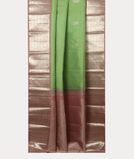 Green Handwoven Kanjivaram Silk Saree T4123822