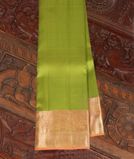 Green Handwoven Kanjivaram Silk Saree T3420711