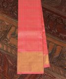 Pink Handwoven Kanjivaram Silk Saree T3927591