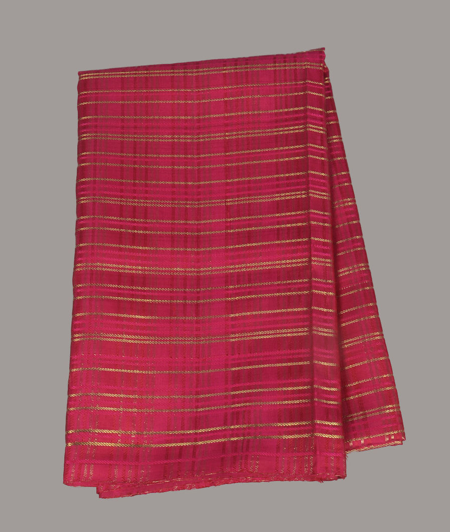 Pink Handwoven Kanjivaram Silk Blouse T201491-image