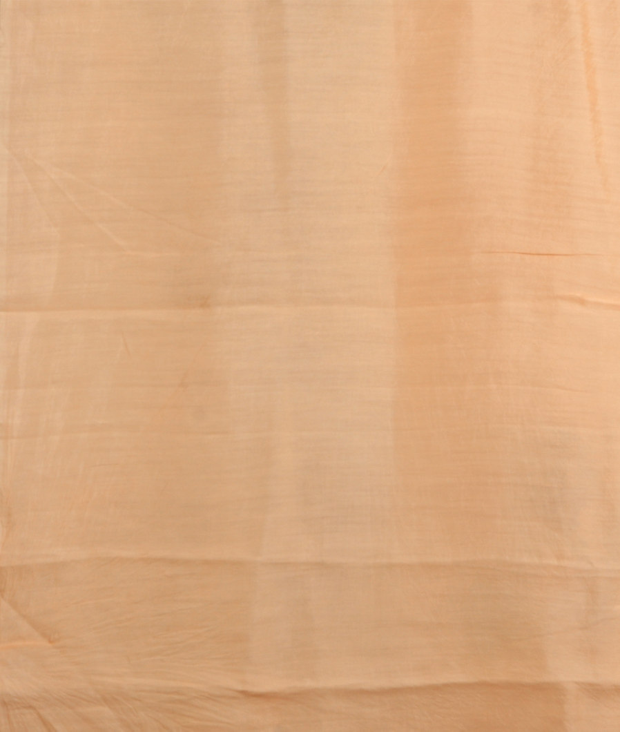 Peach Kora Organza Printed Saree T4002993