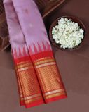 Lavender Gadwal Silk Saree T4194621