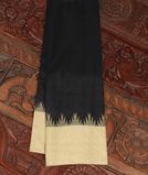 Black Handwoven Kanjivaram Silk Saree T3611681