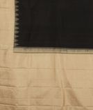 Black Handwoven Kanjivaram Silk Saree T3611684