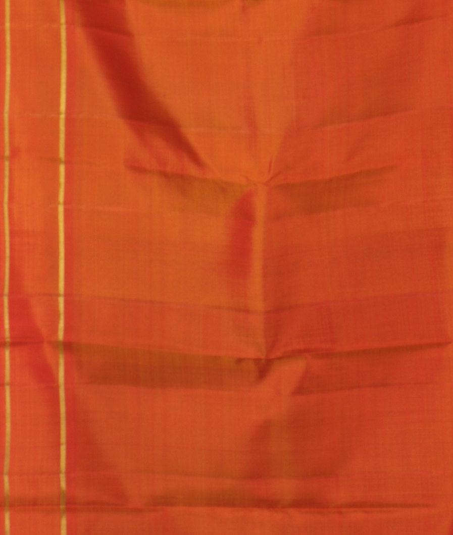 Green Handwoven Kanjivaram Silk Saree T1343883