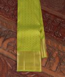 Green Handwoven Kanjivaram Silk Saree T3897611